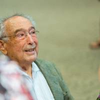 Seymour Padnos at the Engineering Design Project Preview Event